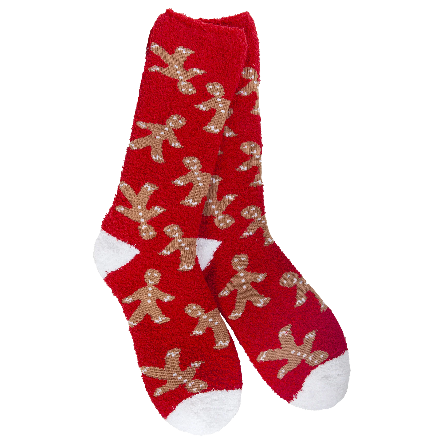 Holiday Christmas Cozy Crew - Red Gingerbread Man
