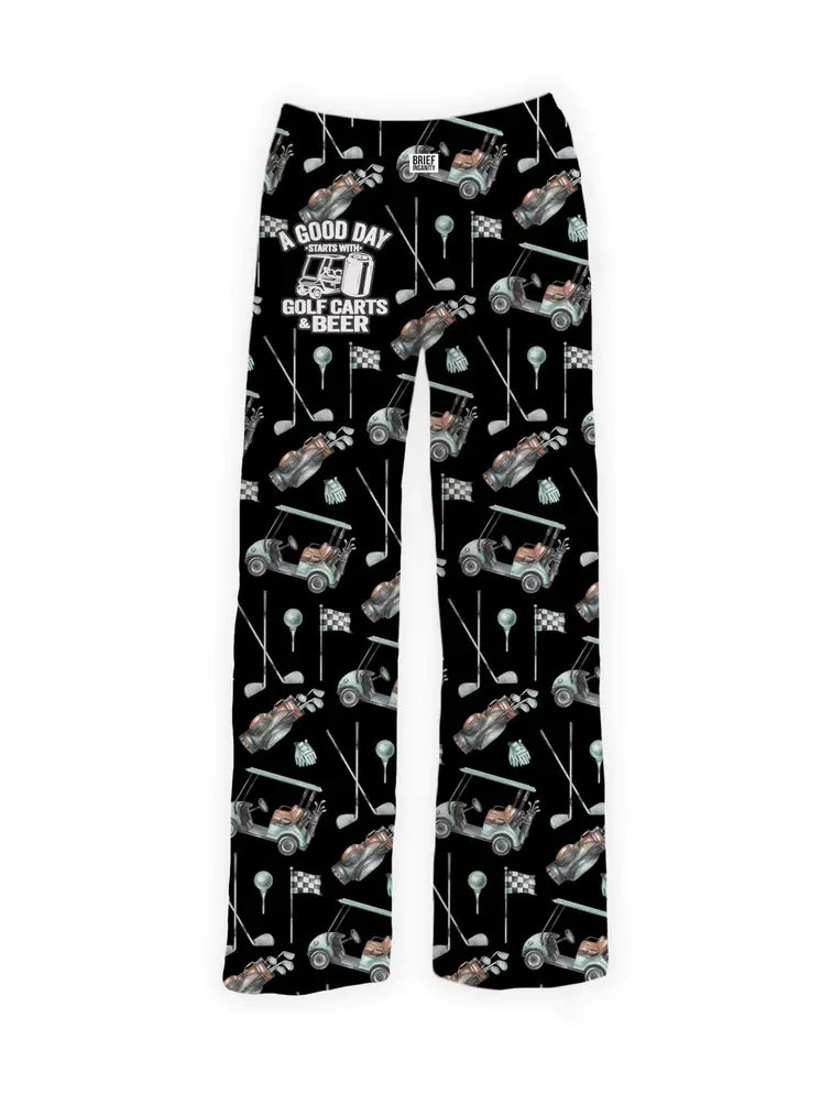 Golf Carts & Beer Pajama Pants