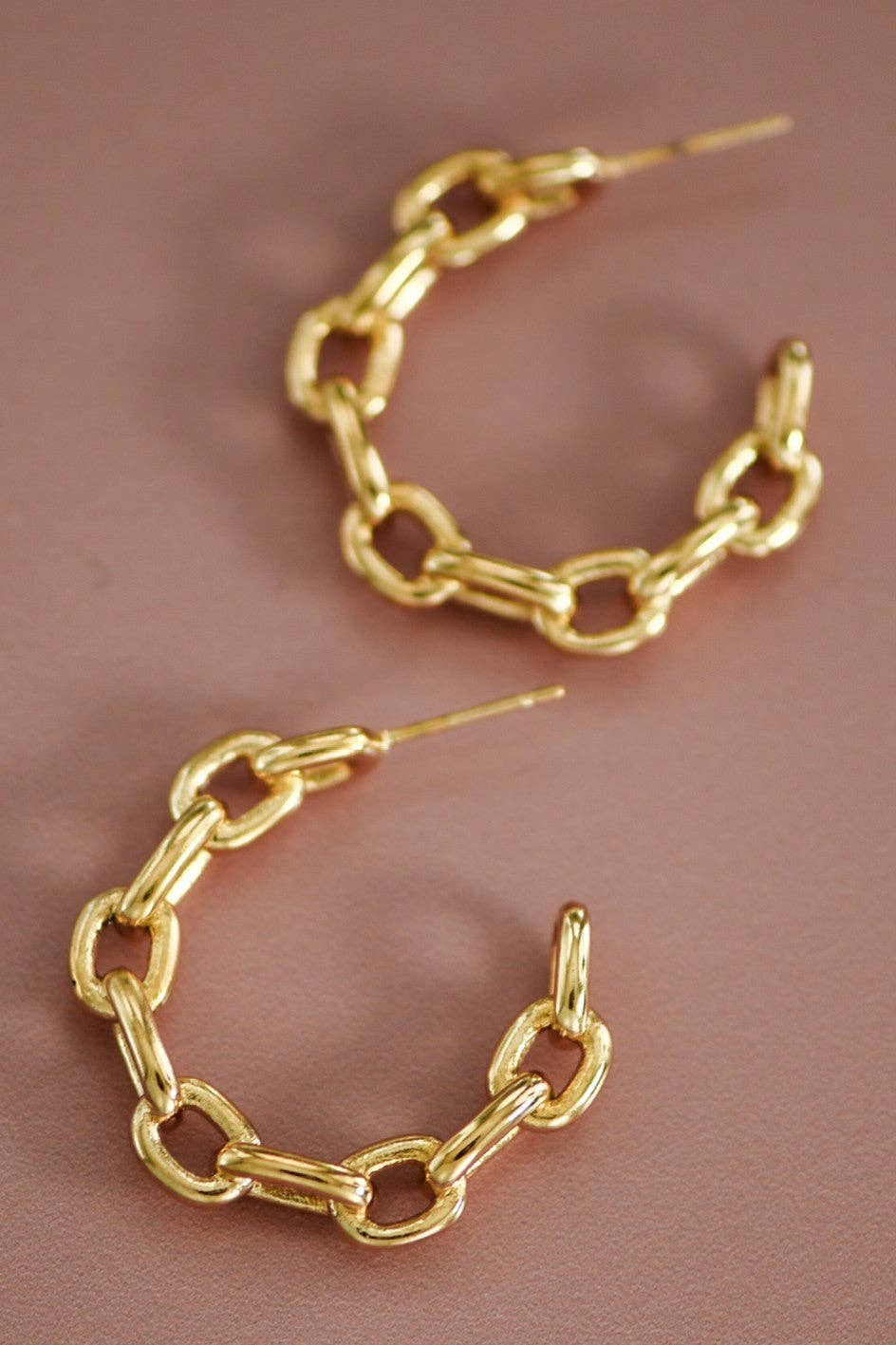 Open Waterproof Stainless Steel Hoop Earrings