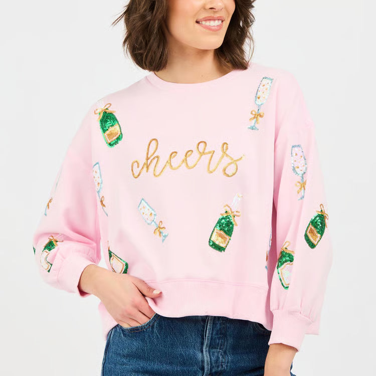 Pink Cheers Millie Sweatshirt