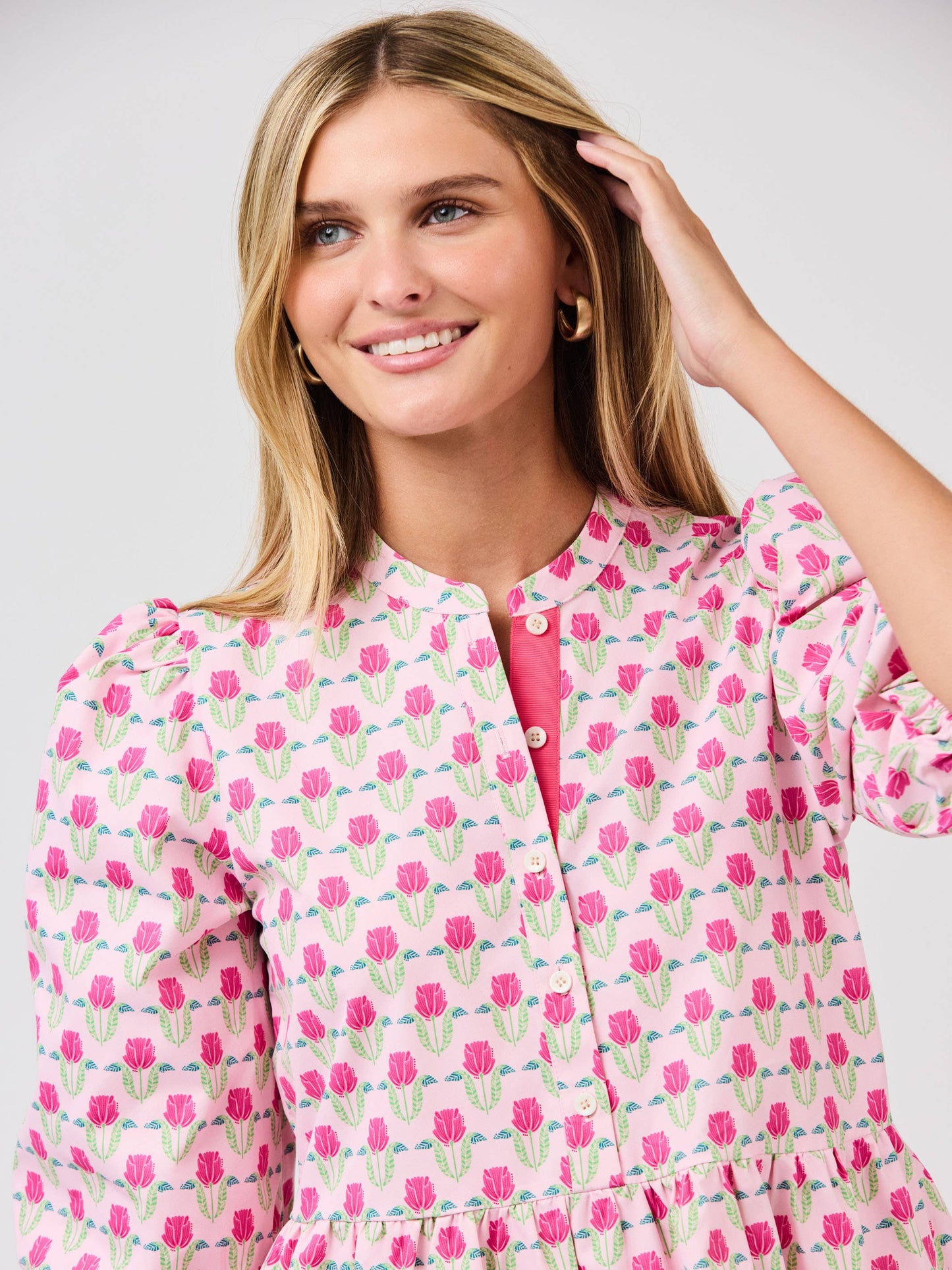 Flora Fanfare Pink Riley Mini Dress