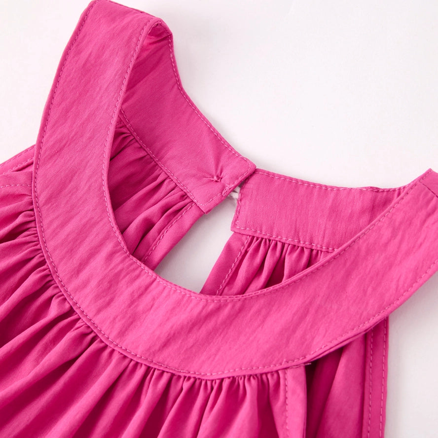 Youth Rose Red Halter Dress