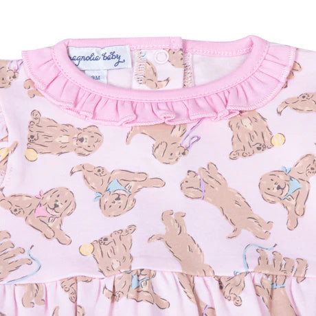Magnolia Baby Pink Golden Pup Bubble