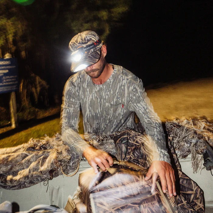 Mossy Oak Bottomland Long Sleeve Buxton Tech Crew