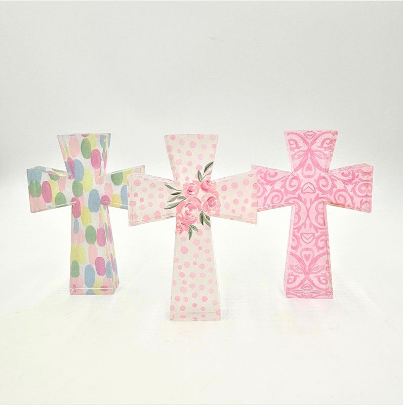 Pastel Cutout Acrylic Cross