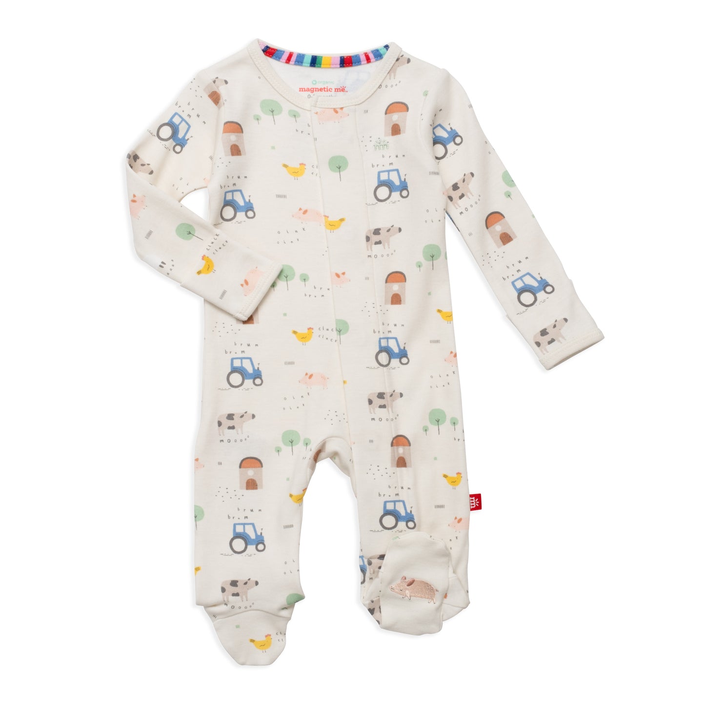 Magnetic Me Pasture Bedtime Footie