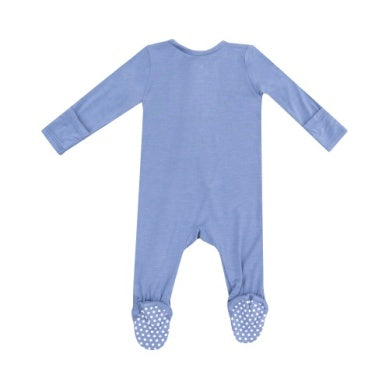 Angel Dear Country Blue 2-Way Zipper Footie