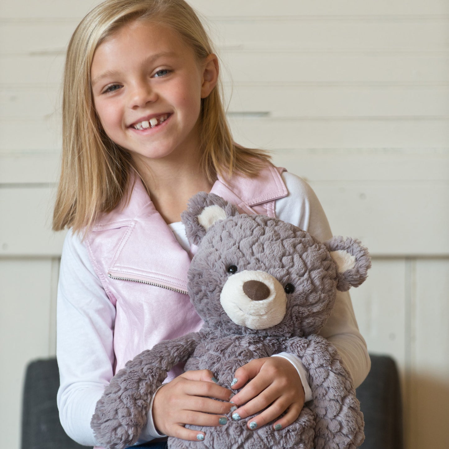 Putty Grey Bear - 11"