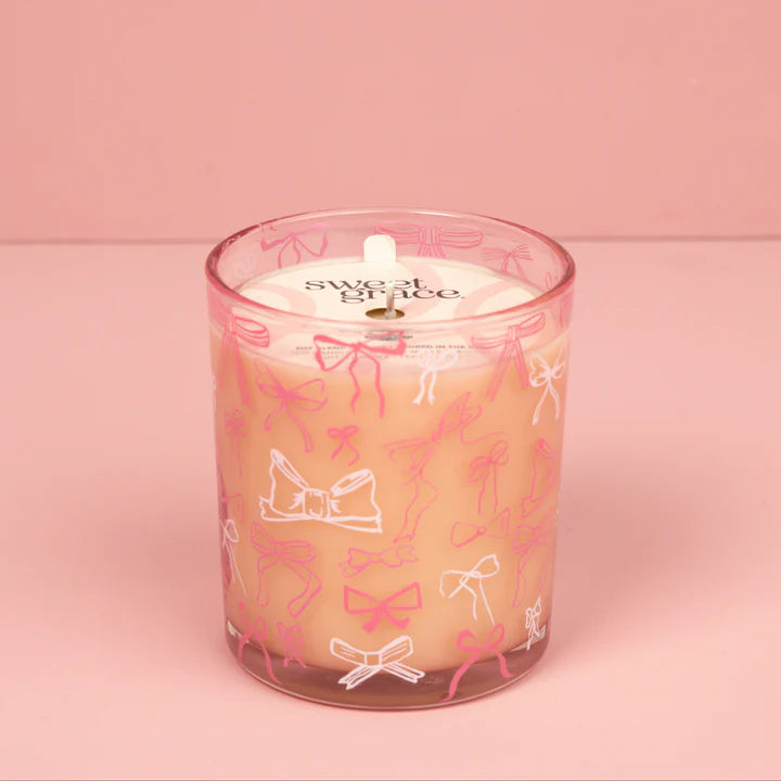 Sweet Grace Collection Candle #072 Pink Bow