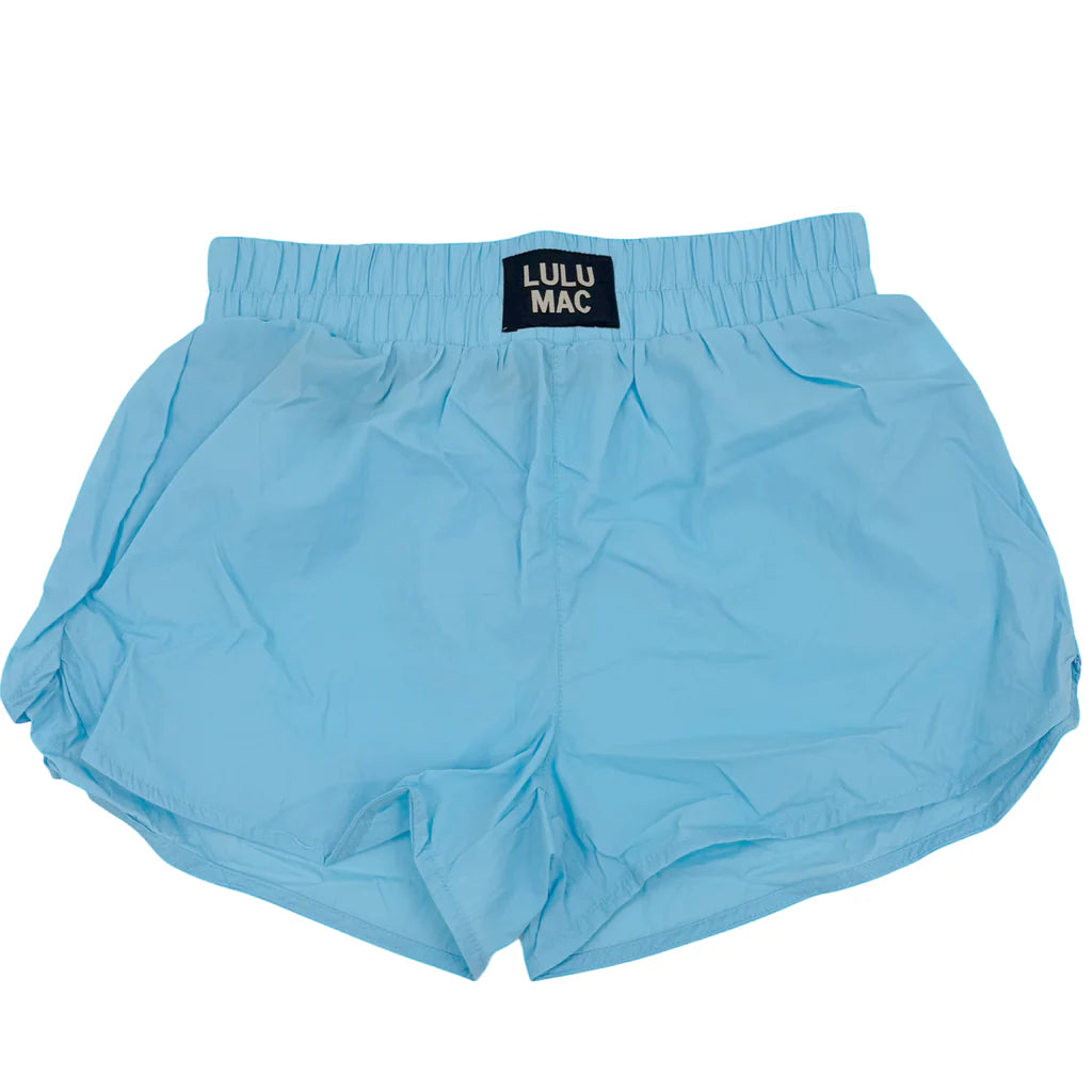Lulu Mac Turquoise Solid Shorts