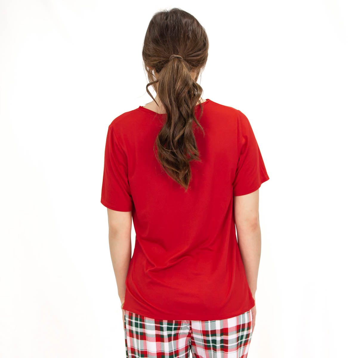 Red Highlands Pocket Tee