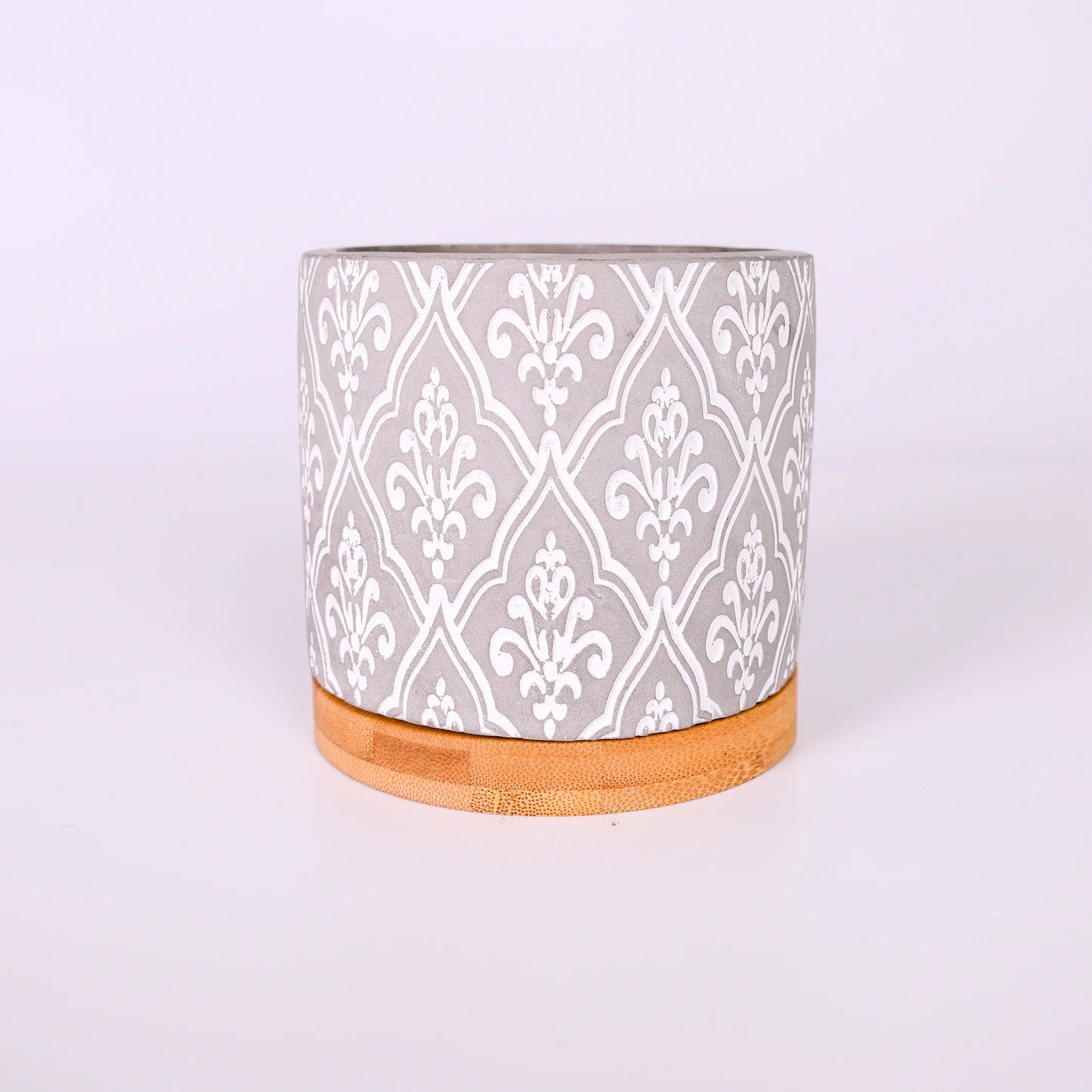 Bourbon Royalty 16 oz. Damask Stone Candle