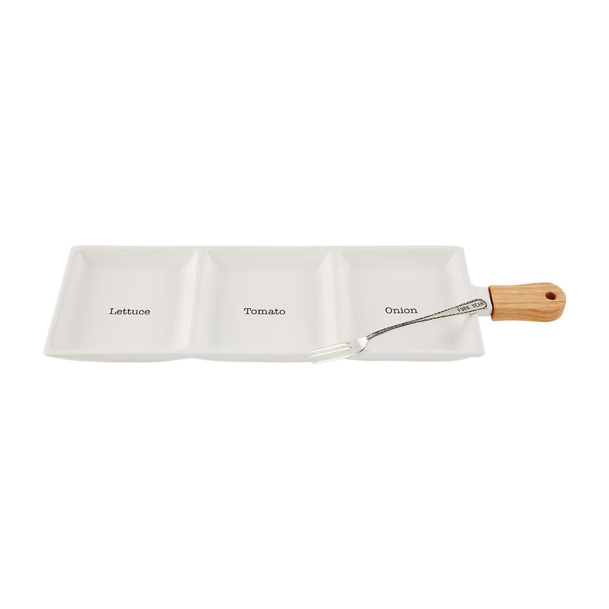 Mud Pie Topping Tray Set