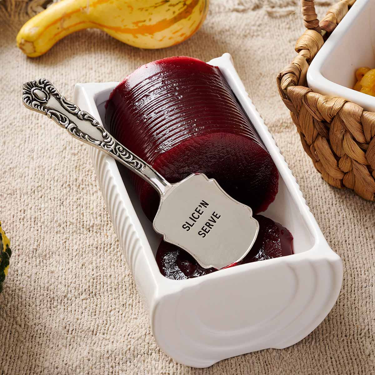 Mud Pie Cranberry Dish Set