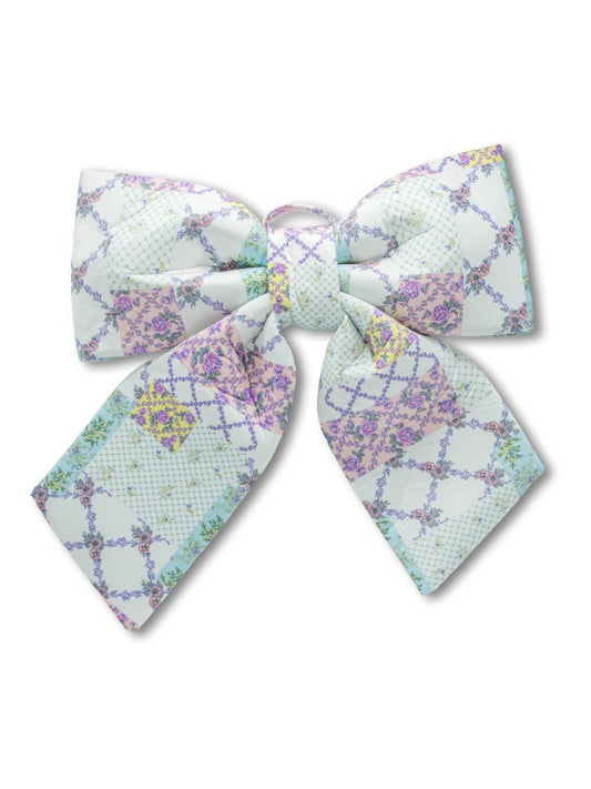 Trial Patch Stripe Bow Decor
