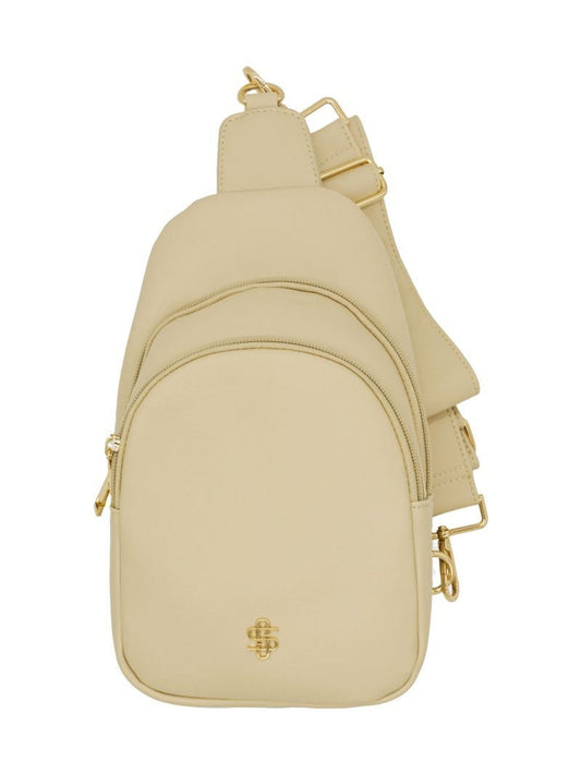 Ivory Leather Maui Sling Crossbody