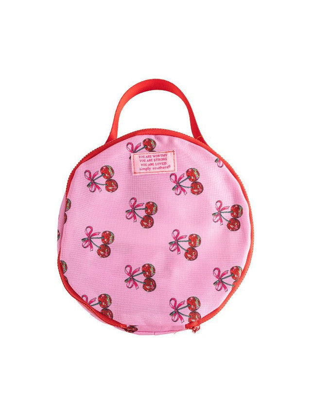 Cherry Pop-Up Trunk Tote