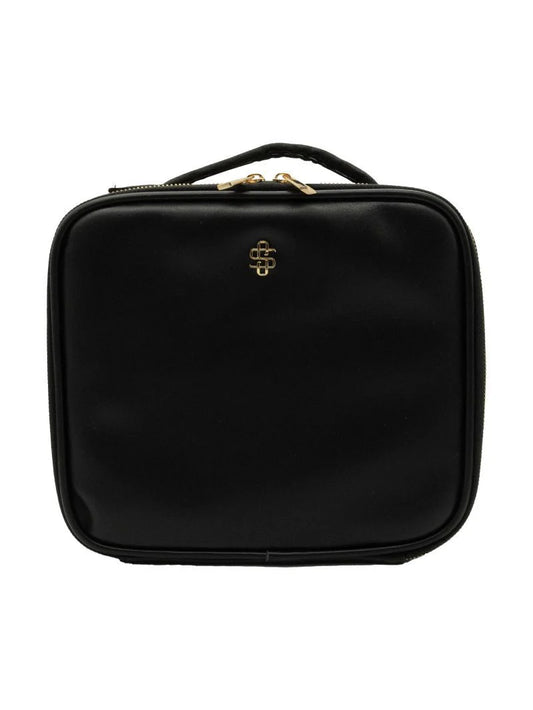 Black Leather Travel Case