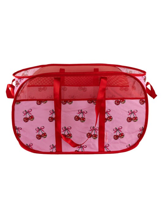 Cherry Pop-Up Trunk Tote