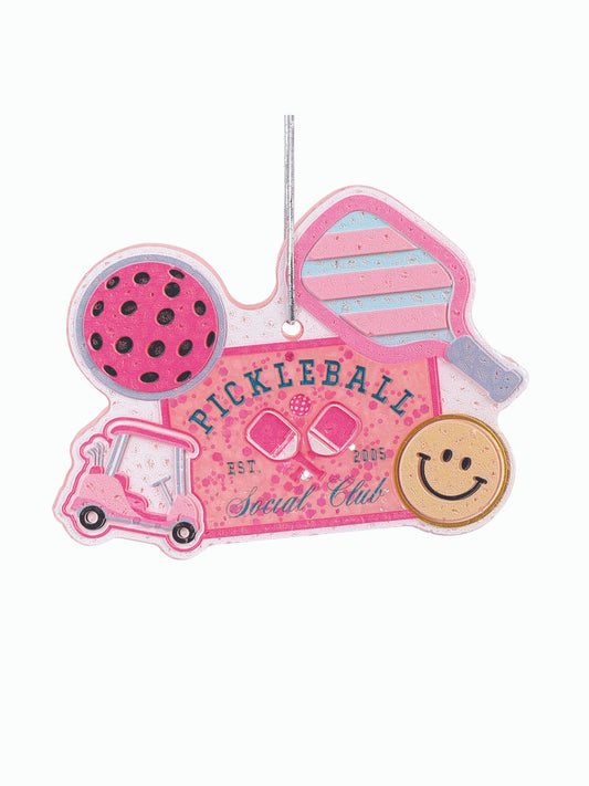 Pickleball Social Club Car Freshie
