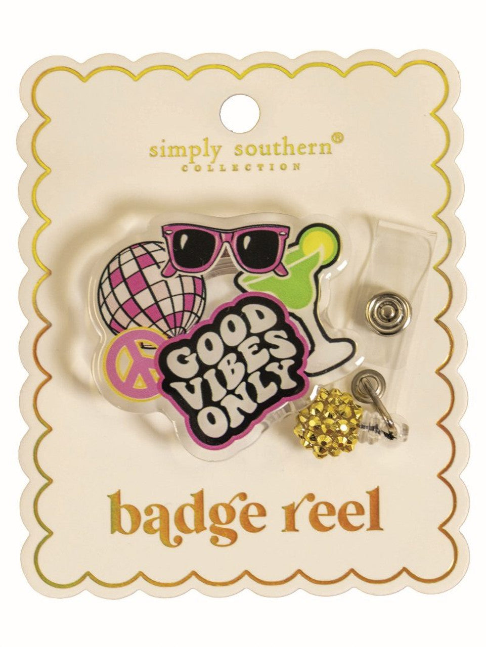 Good Vibes Only Badge Reel