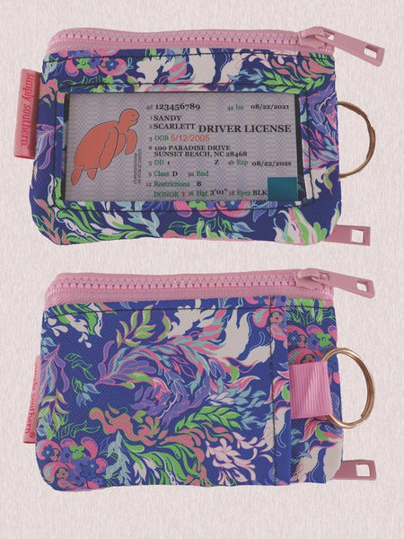 Water Flower ID Wallet