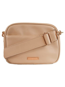 Cream Leather Ibiza Crossbody