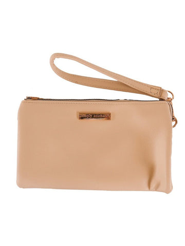 Cream Leather Tuscan Crossbody