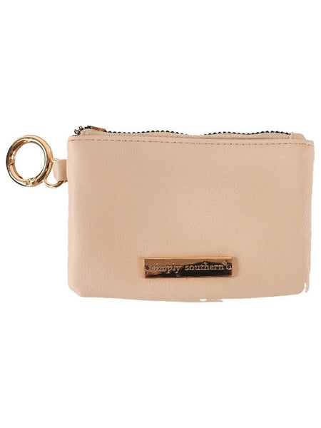 Cream Leather London ID Pouch