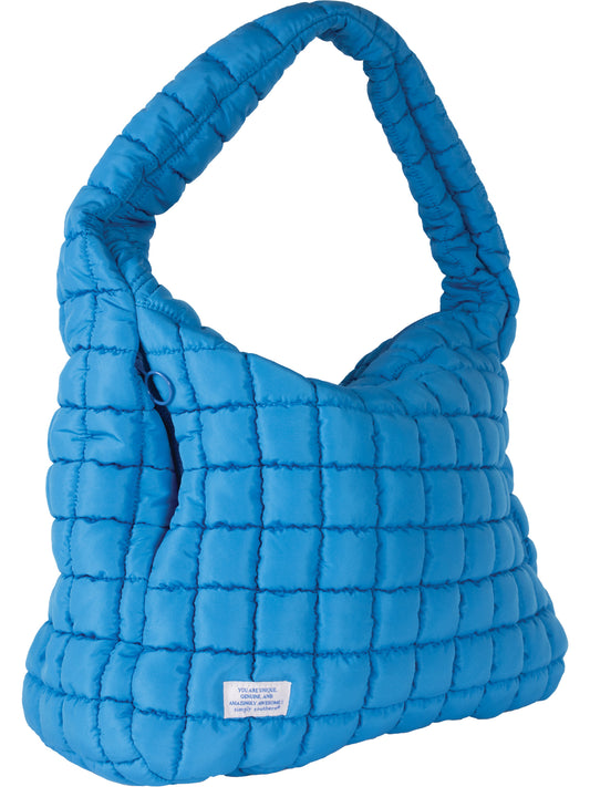 Cerulean Hobo Marshmallow Bag
