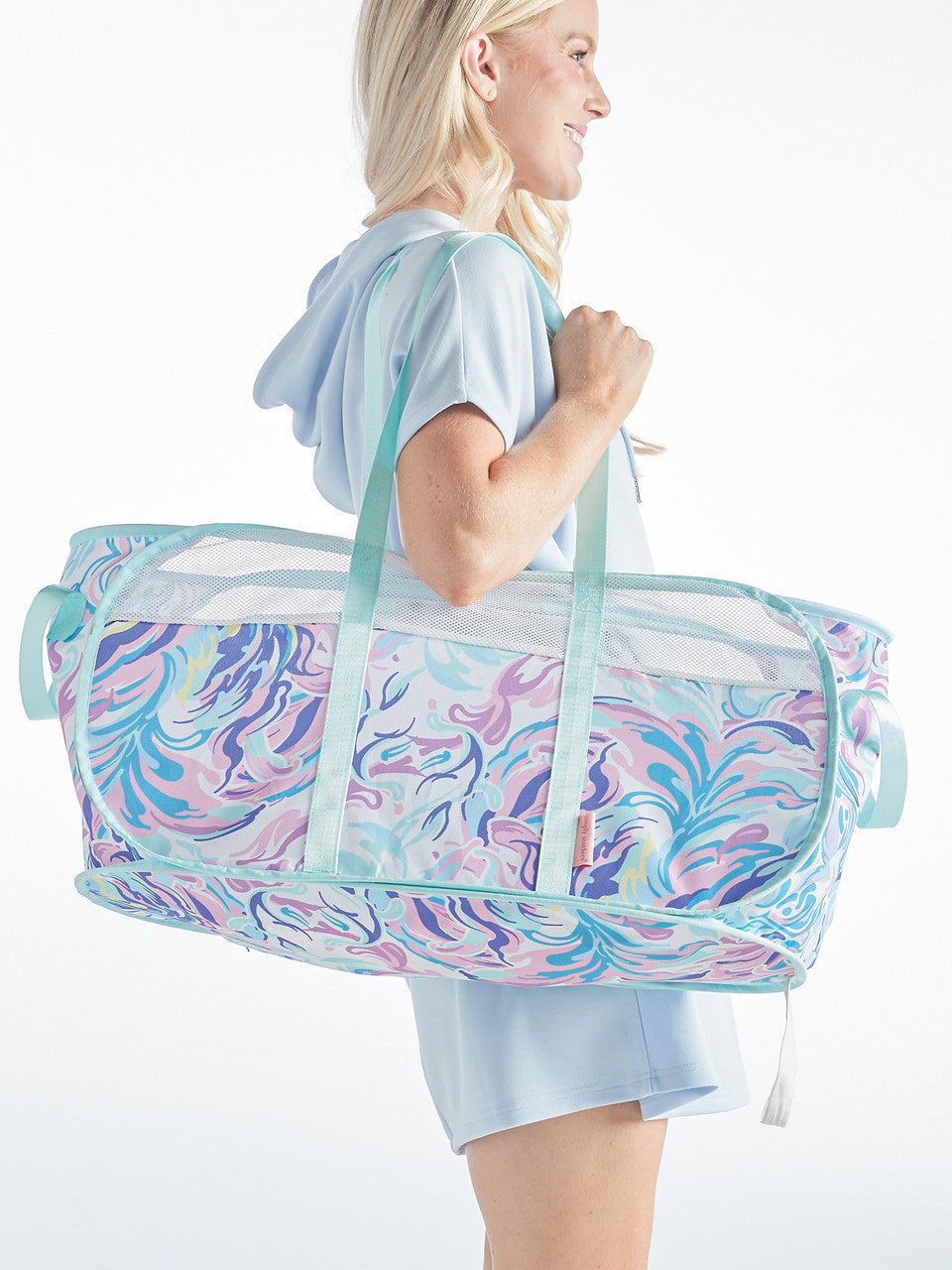 Watercolor Pop-Up Trunk Tote