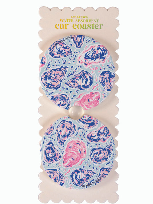 Oyster Car Coaster Set