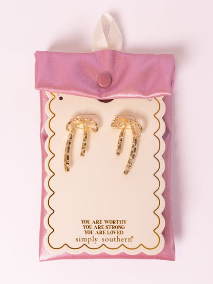 Simply Southern Bow Earrings