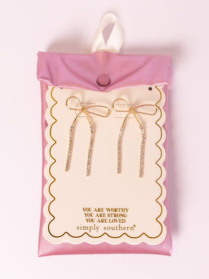 Simply Southern Bow Earrings