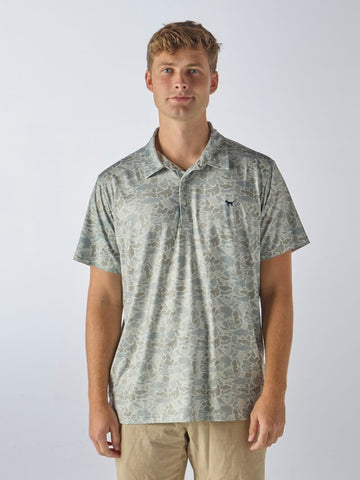 Men's Light Camo Polo