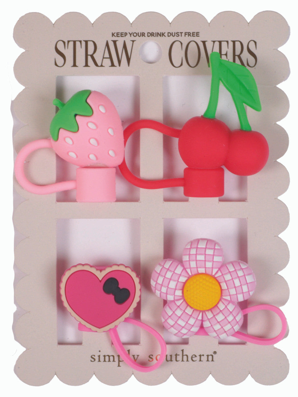Cherry Straw Cover Set