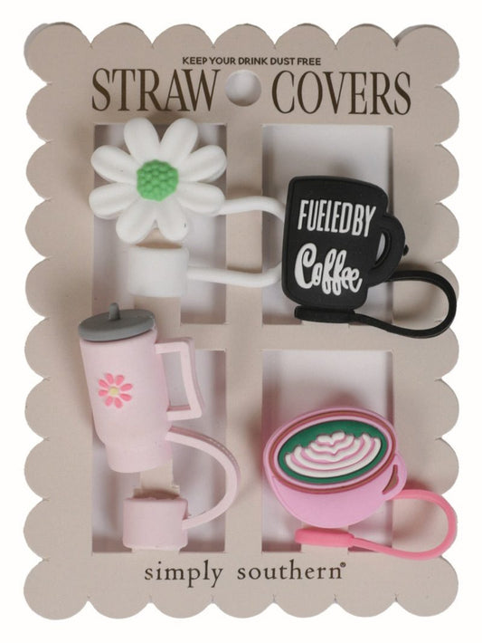 Coffee Straw Cover Set