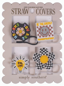 Be The Light Straw Cover Set