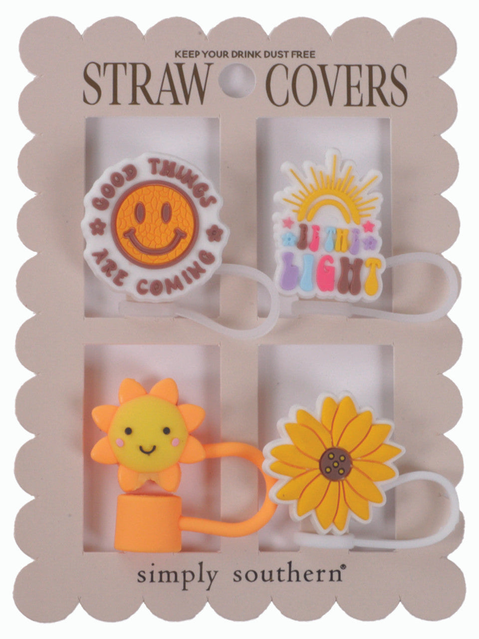 Sunshine Straw Cover Set