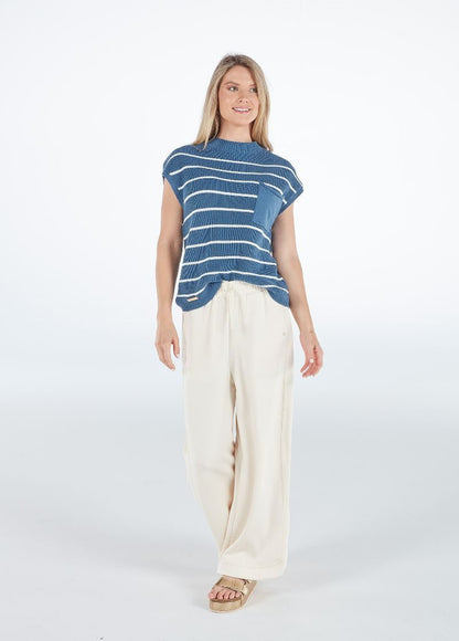 Dusk Breeze Pocket Top