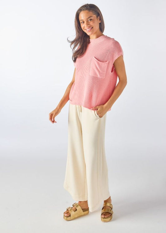 Salmon Breeze Pocket Top