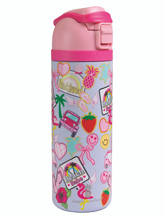 Sticker Vibes 24 oz. Bottle Tumbler