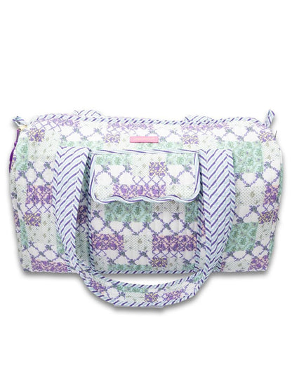 Trail Patch Quilted Duffle Bag