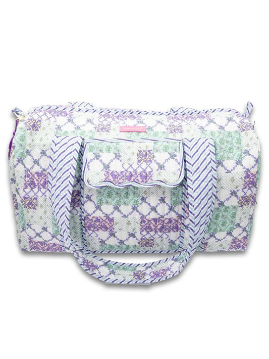 Trail Patch Quilted Duffle Bag