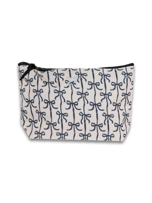 Black Bow Seaside Pouch Bag