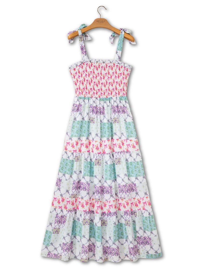Trail Patch Sweet Girl Tie Dress