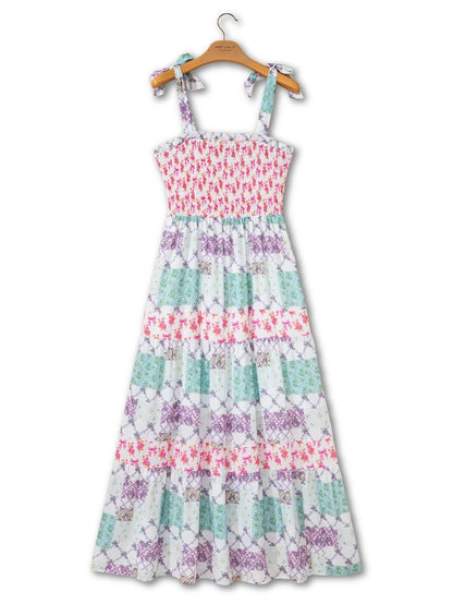 Trail Patch Sweet Girl Tie Dress