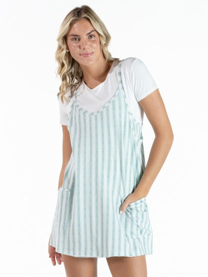 Rosebud Stripe Tara Dress