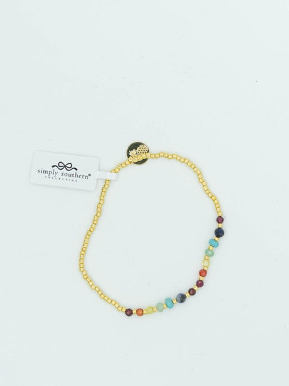Simply Southern Multicolor Positivity Bracelet