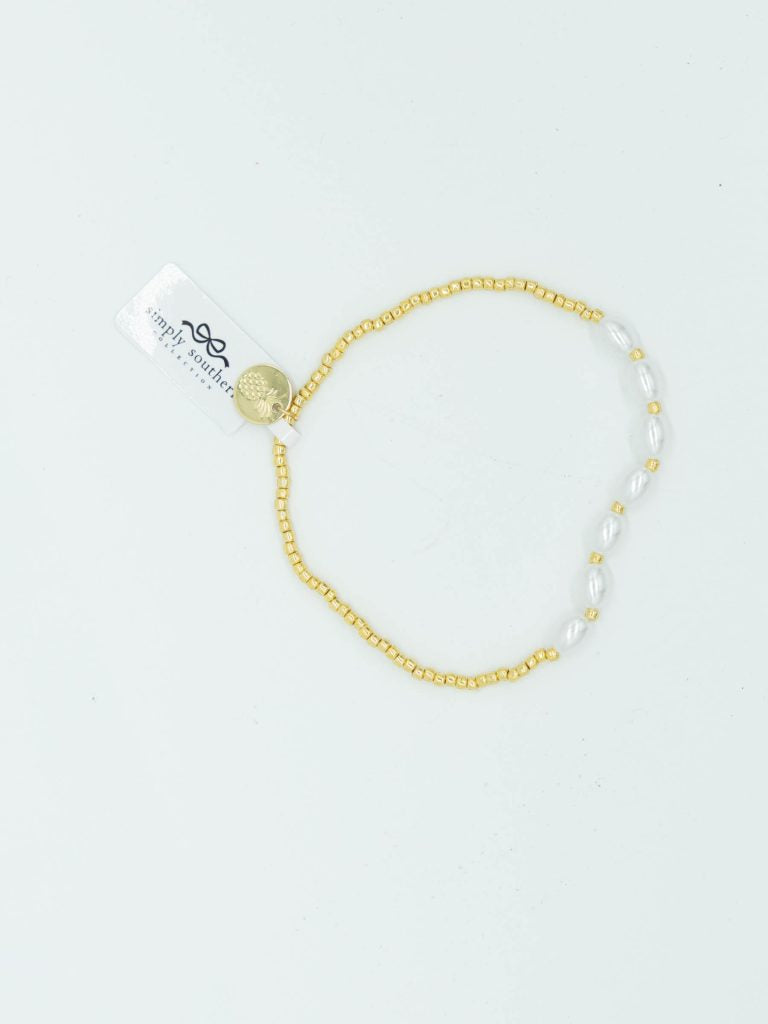 Simply Southern Pearl Positivity Bracelet